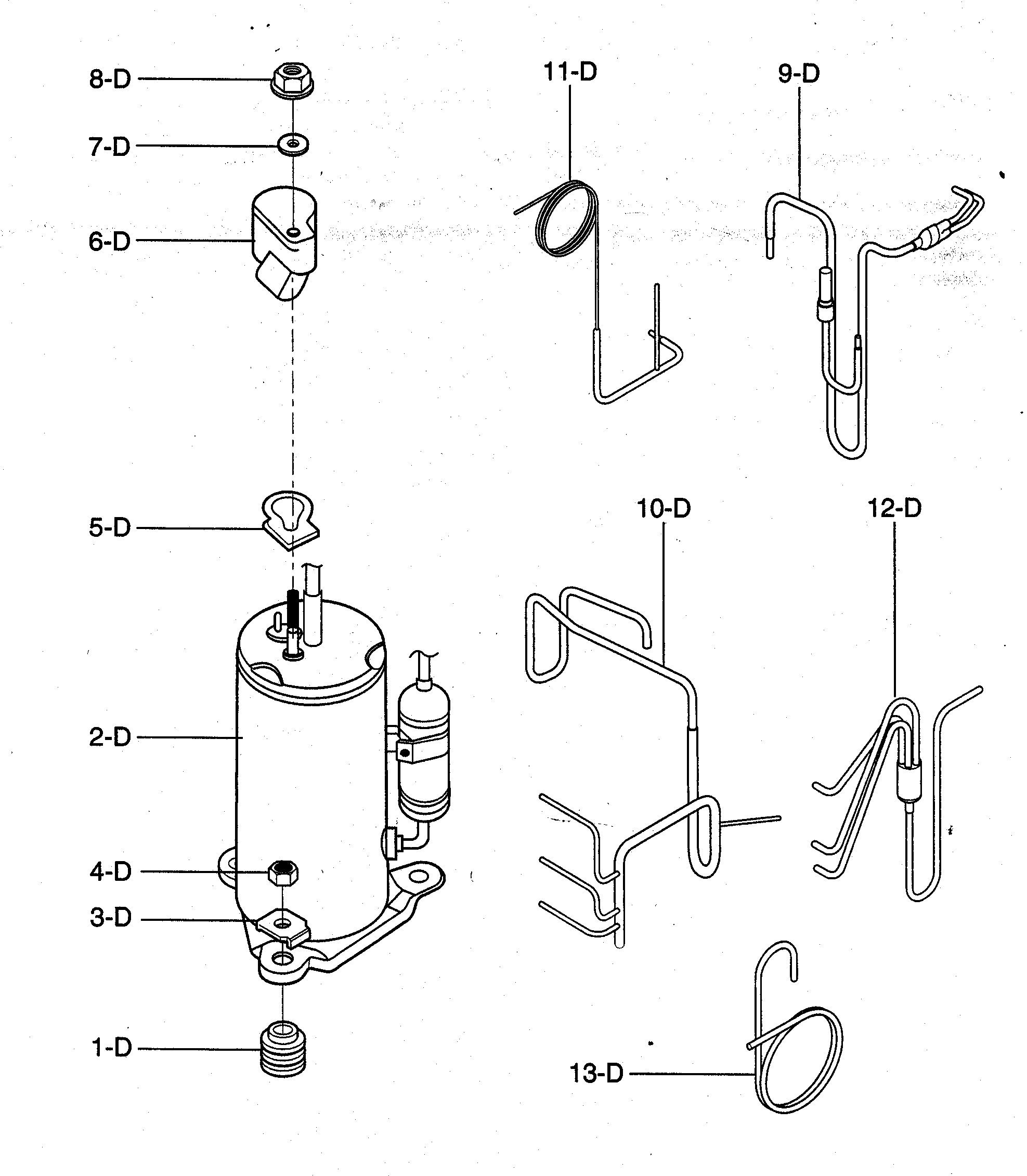 Compressor parts