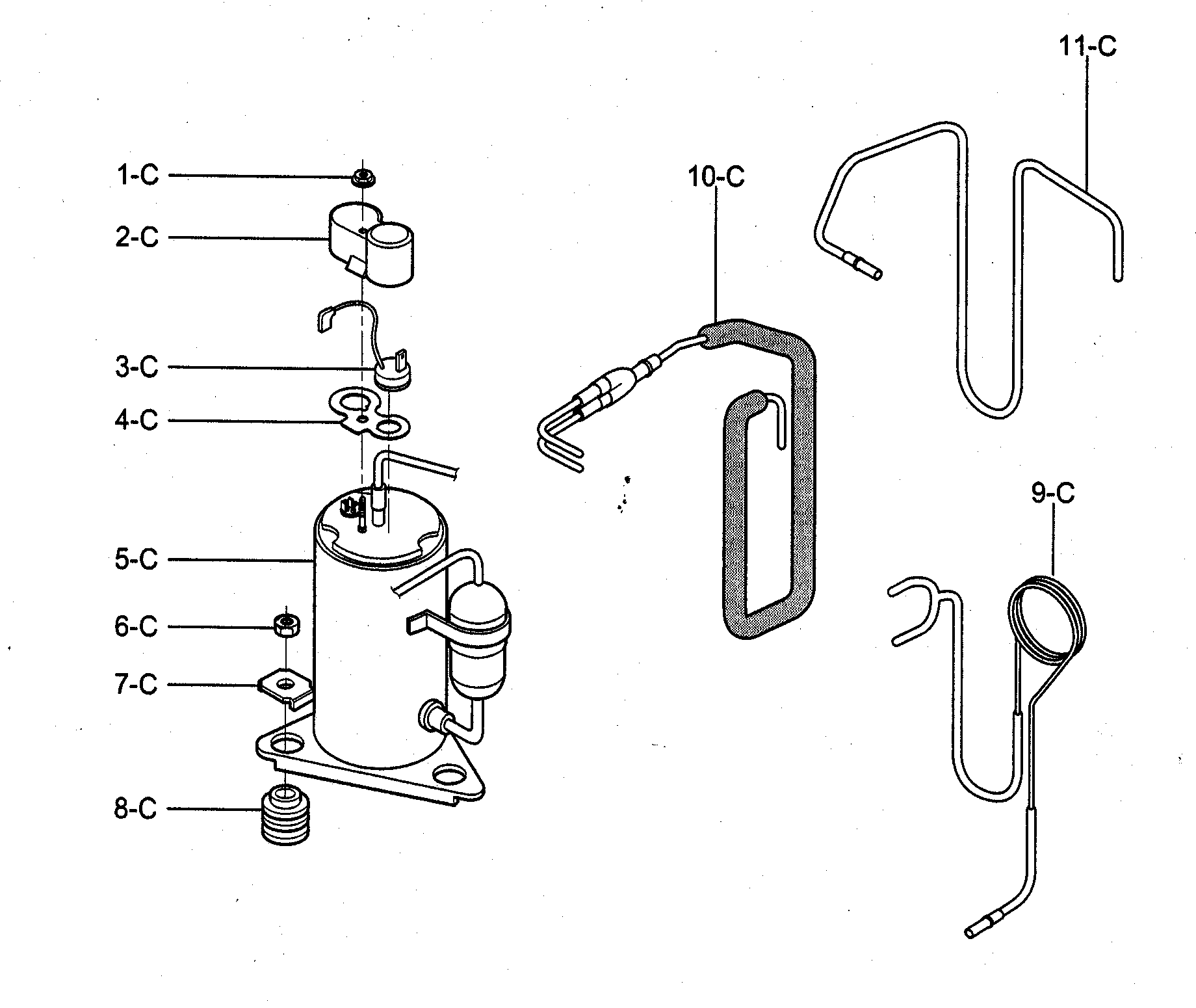 Compressor parts