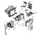 Canon OPTURA20A cabinet parts diagram
