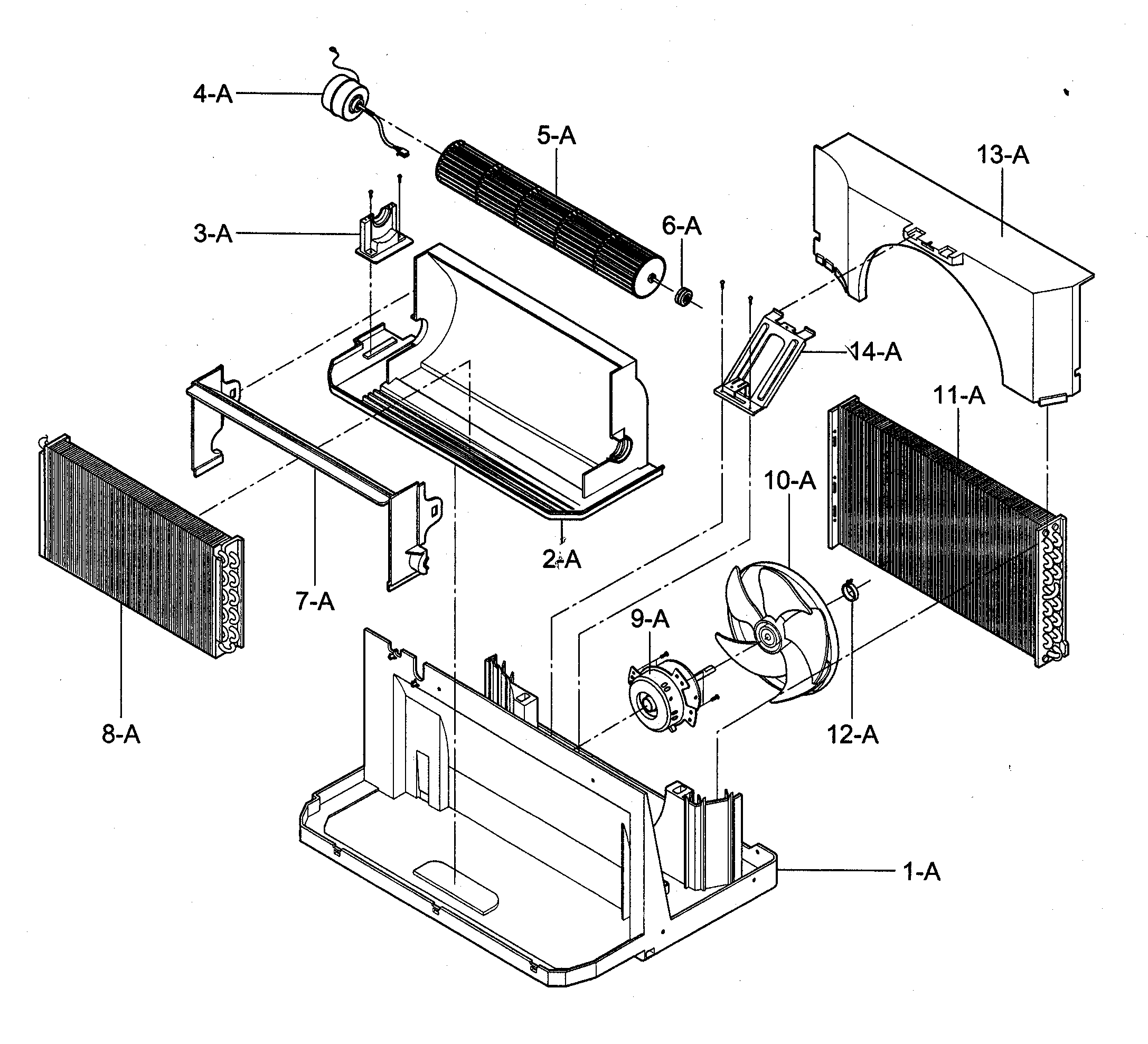 Air handling/cycle parts