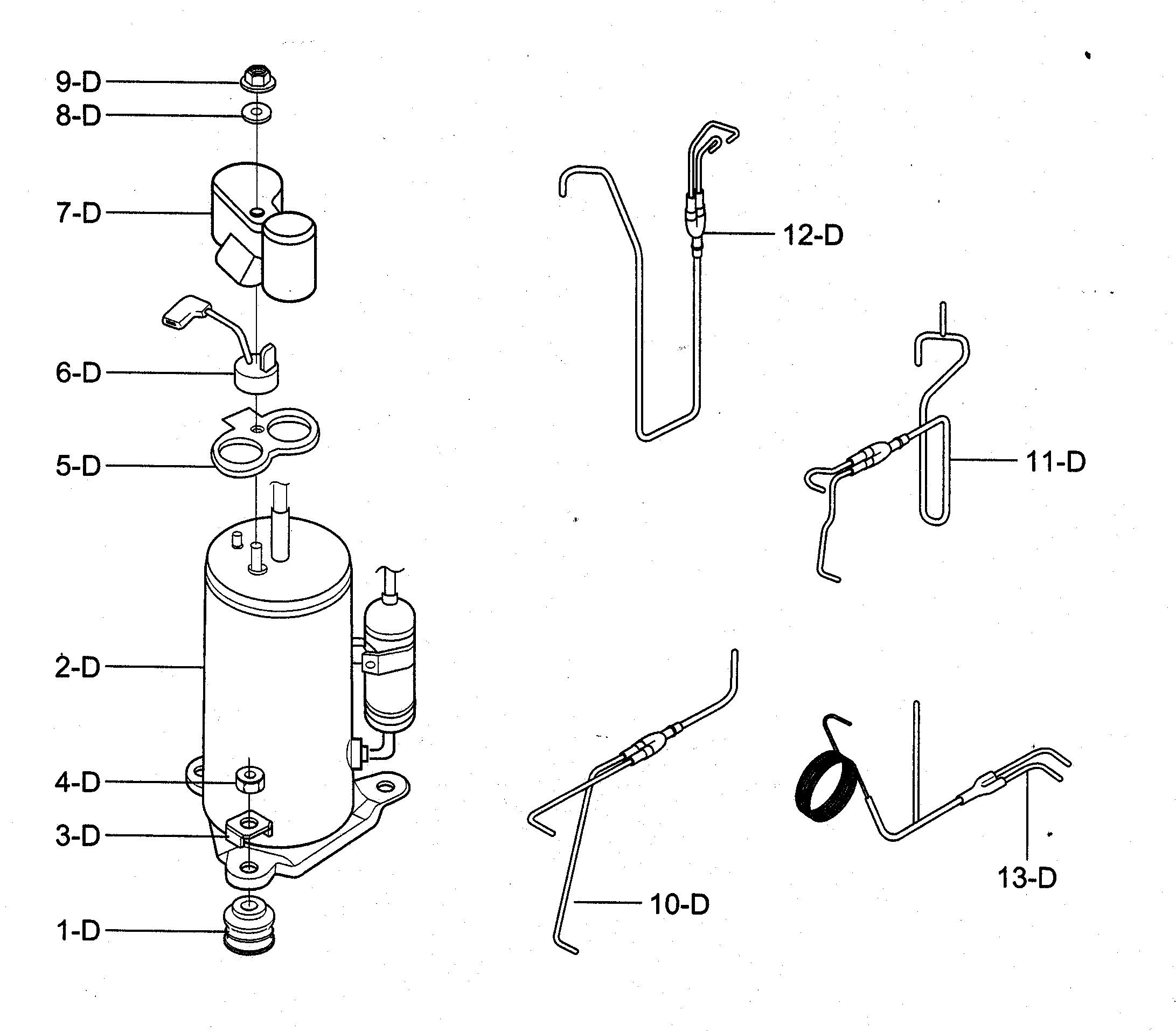 Compressor parts