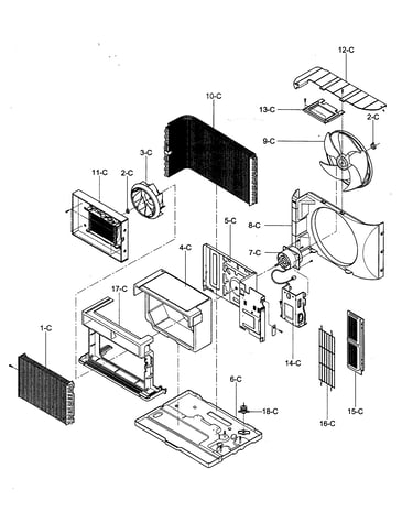 Air handling/cycle parts