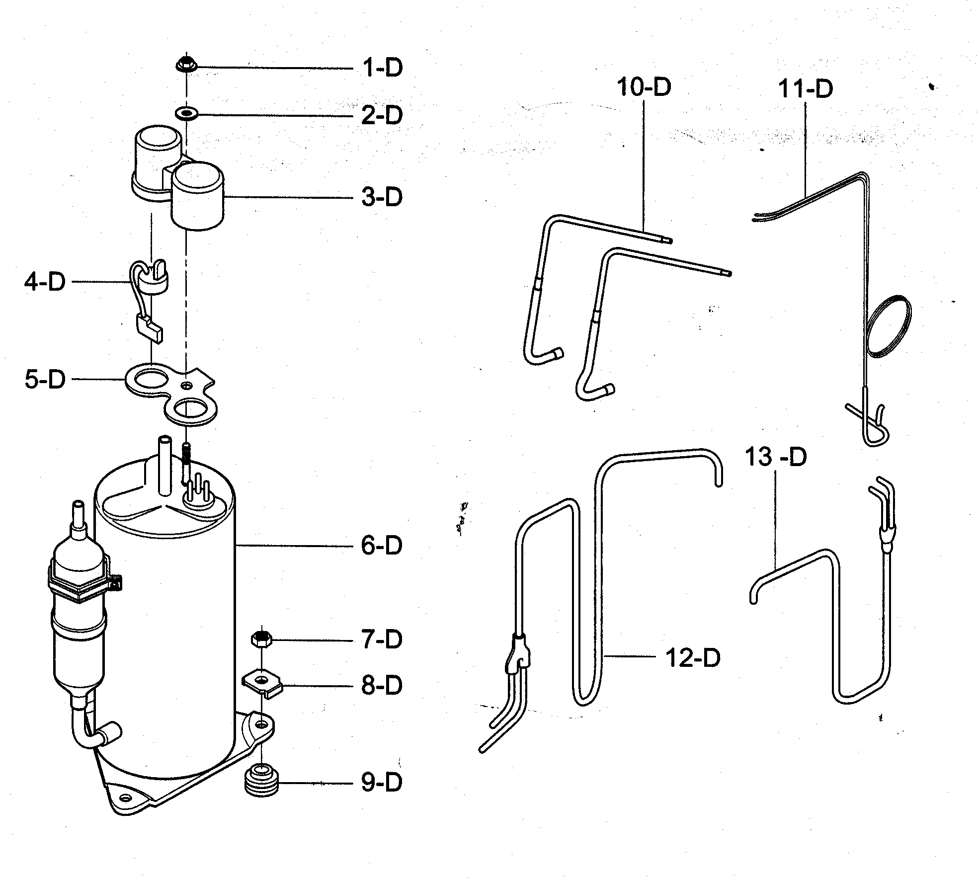 Compressor parts