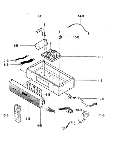 Control box assy