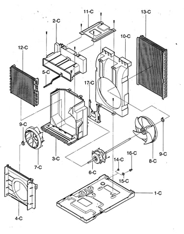 Air handling/cycle parts