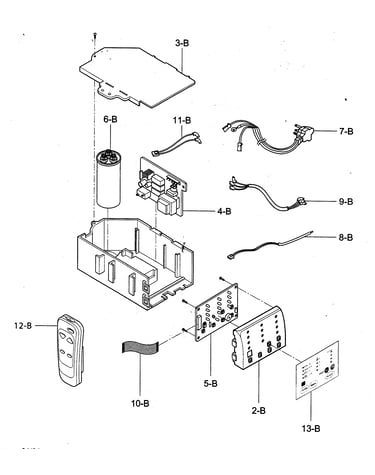 Control box assy