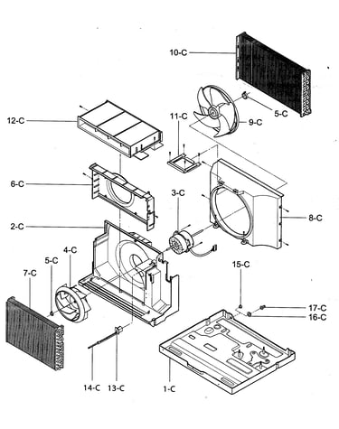Air handling/cycle parts