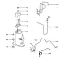 Kenmore 58074100400 compressor parts diagram