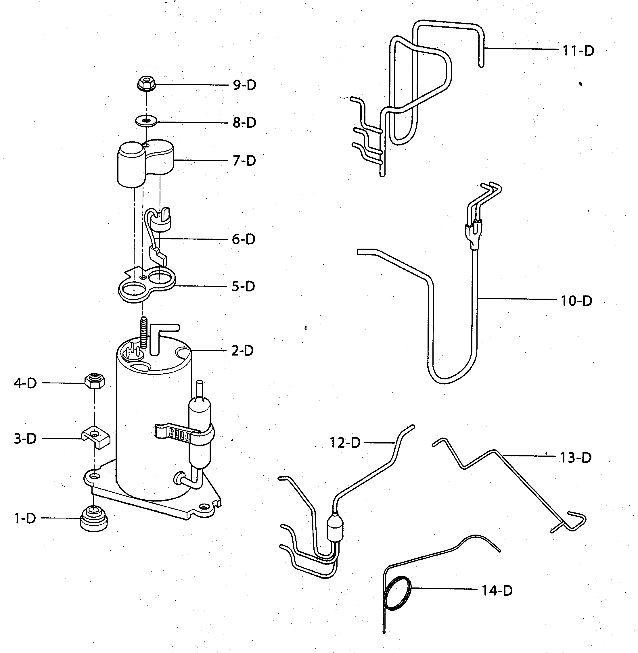 Compressor parts
