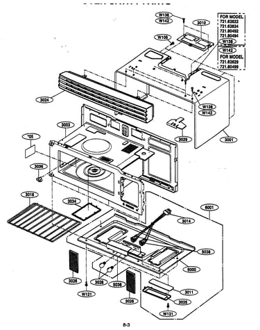 Oven cavity parts