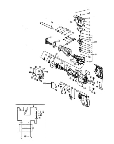 Saw assy