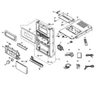 Panasonic SC-PM39D cabinet parts diagram