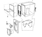 Panasonic SC-PM39D speaker parts diagram