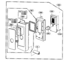 Kenmore Elite 72180802400 controller parts diagram