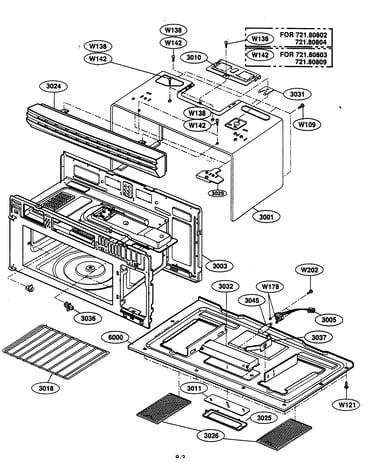 Oven cavity parts