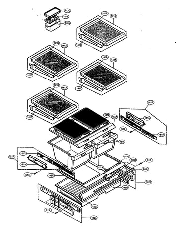 Refrierator parts