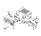 Sony HT-DDW660 cabinet parts diagram