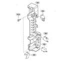 Kenmore 72180014000 latch board parts diagram
