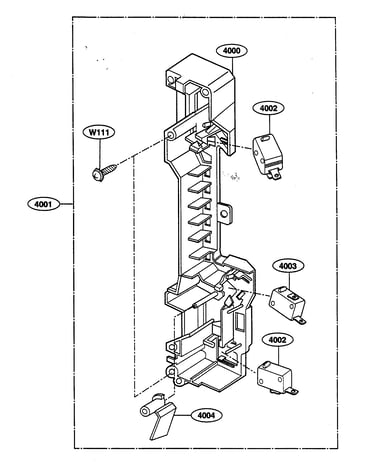 Latch board parts