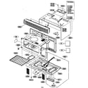 Kenmore 72180599000 oven cavity parts diagram