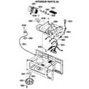 Kenmore 72180599000 interior parts 2 diagram