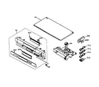 JVC SR-V101US cabinet parts diagram
