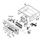 JVC RX-5045B cabinet parts diagram