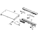 JVC XV-N412S cabinet parts diagram