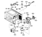 Kenmore 72165052400 oven interior parts diagram