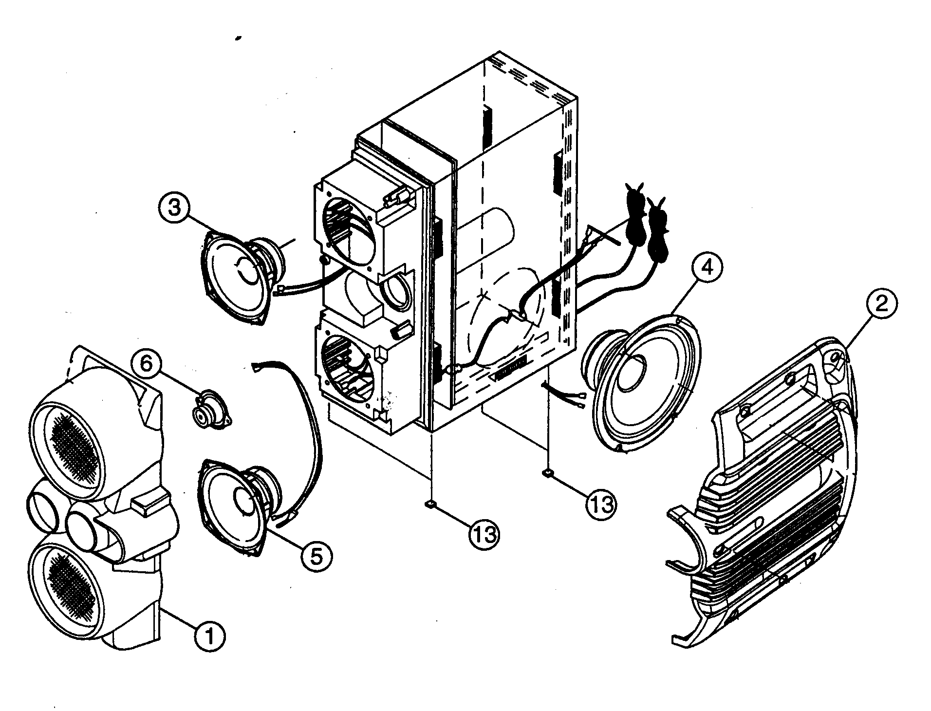 Speaker parts