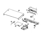 JVC XV-N312S cabinet parts diagram