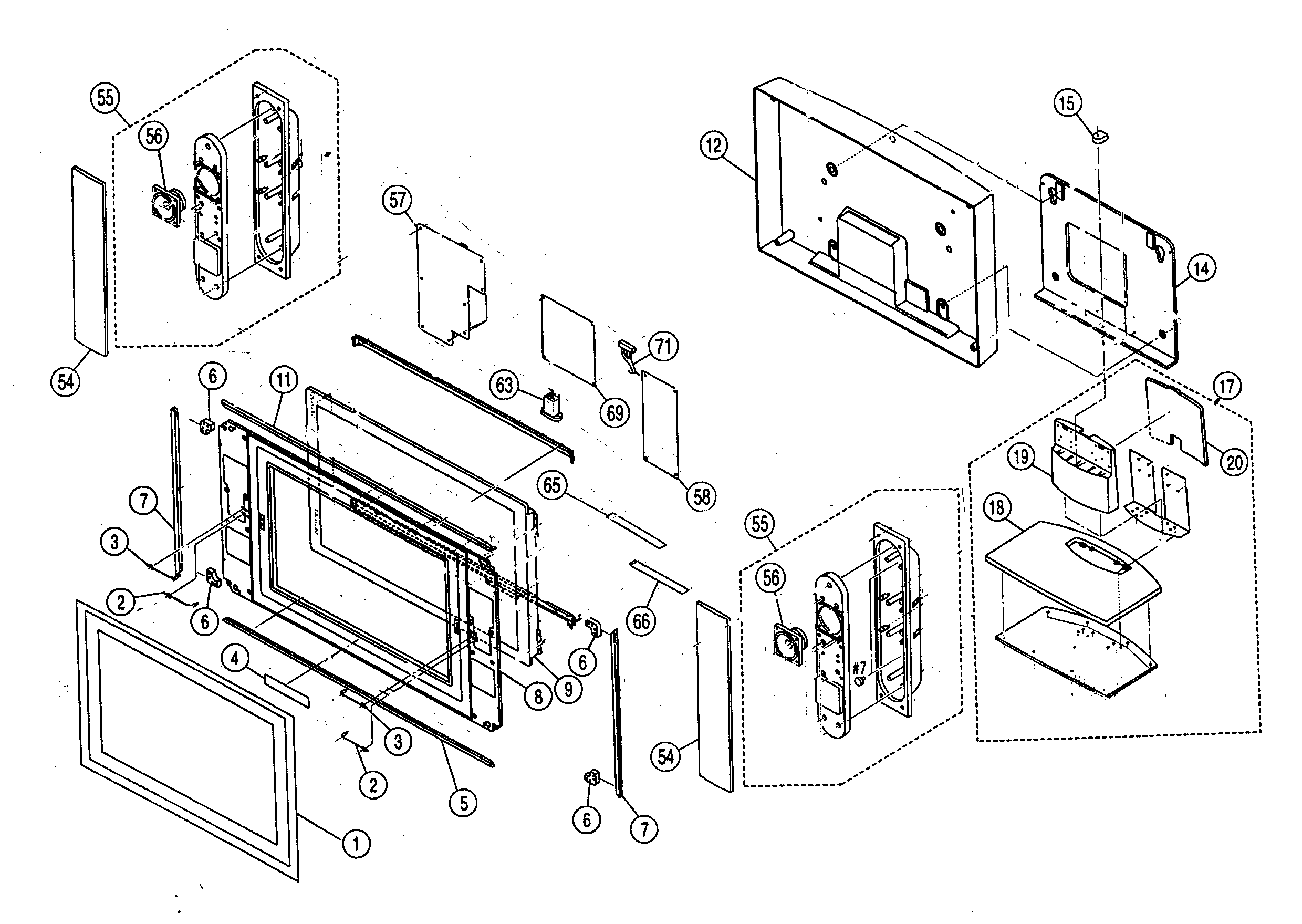 Cabinet parts 1