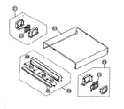 Sony KDL-42XBR950 cabinet parts 2 diagram