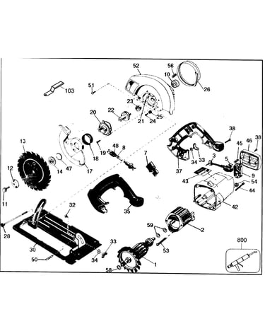 Saw assy