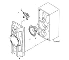 Sony SS-RS880 cabinet parts diagram