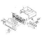 Pioneer VSX-D812-S cabinet parts diagram