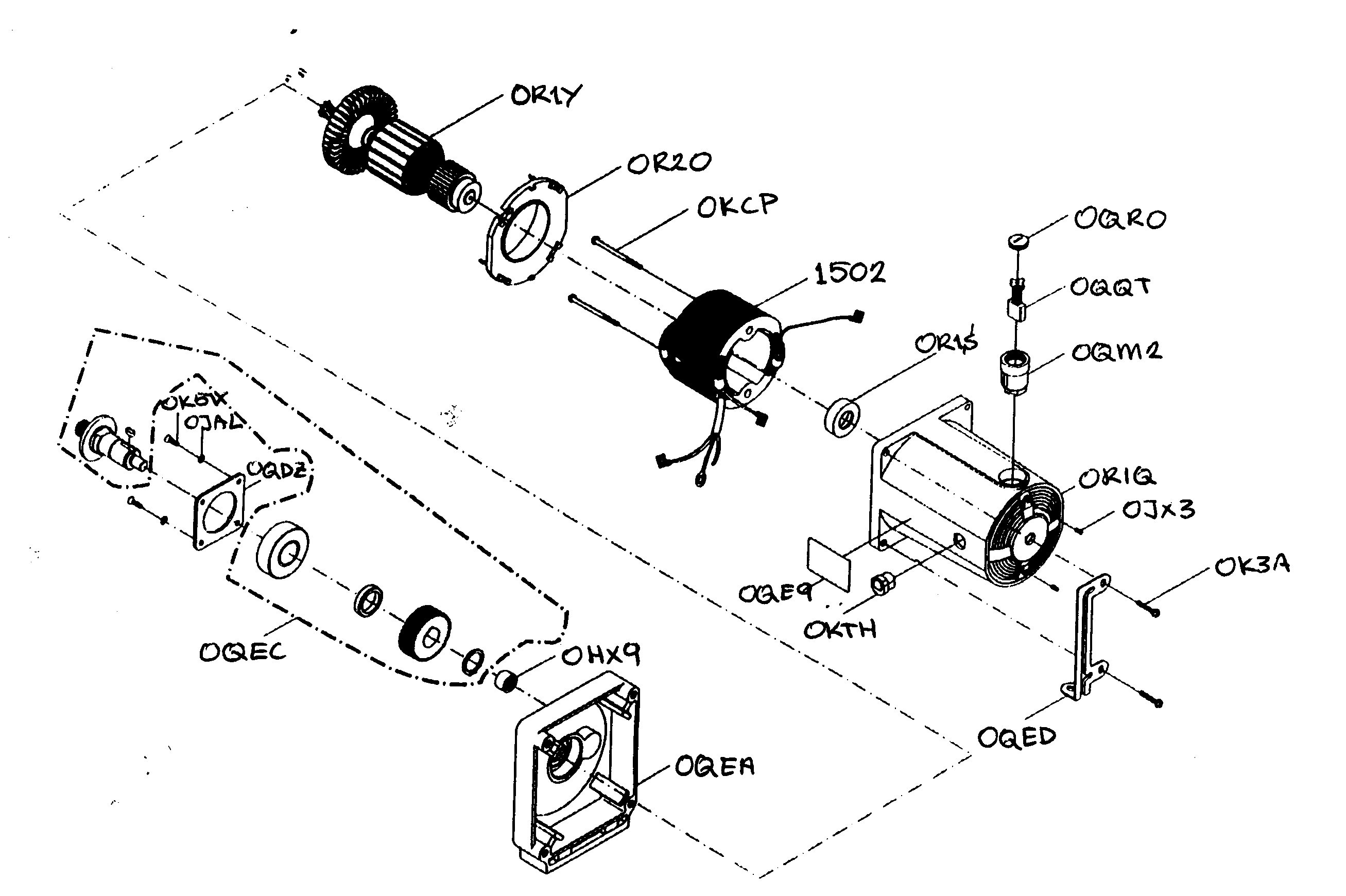 Motor assy