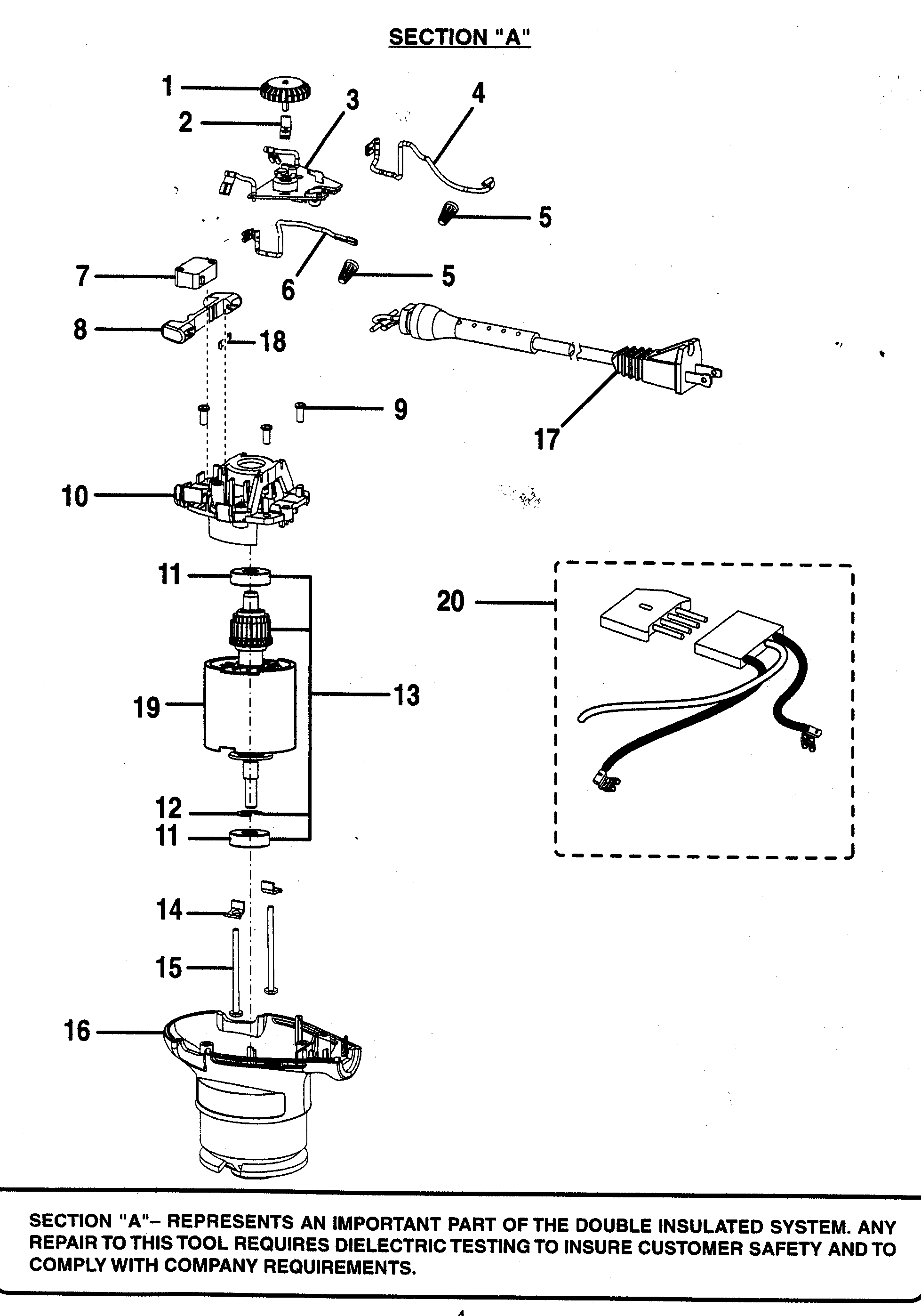 Motor assy