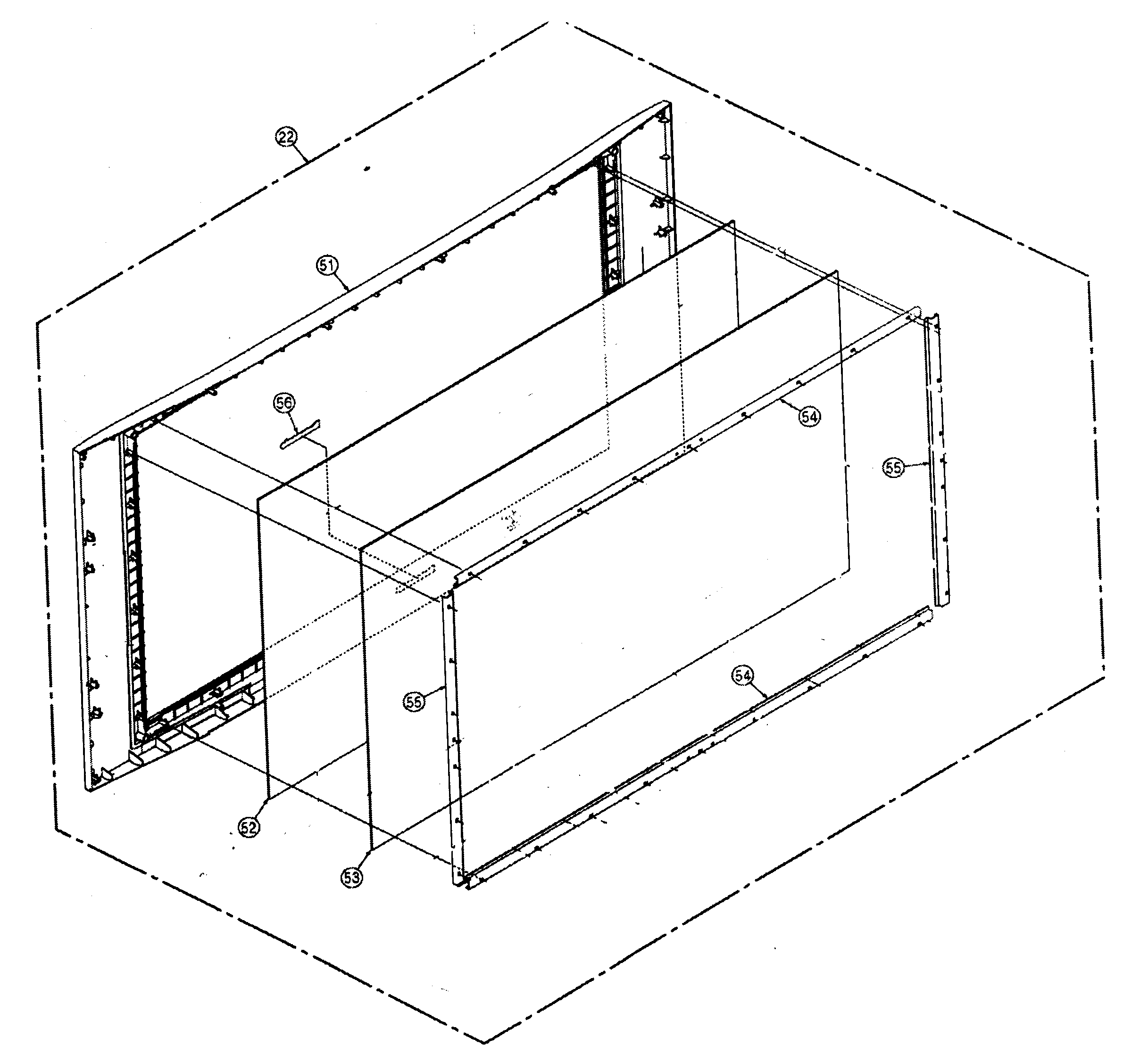 Front cabinet