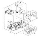 Panasonic PT-50LC14 light engine diagram