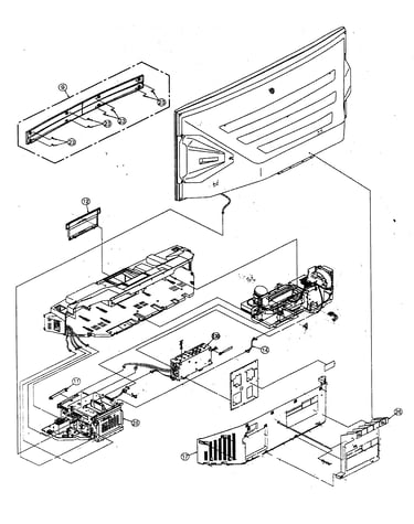 Rear cabinet