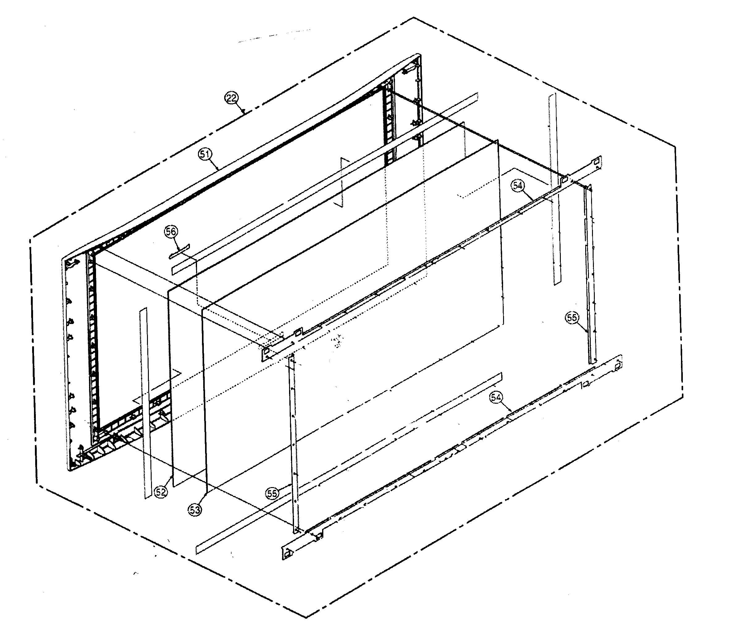 Front cabinet
