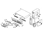 JVC TH-M303 cabinet parts diagram
