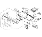 Panasonic DMR-E65P cabinet parts diagram