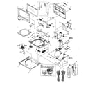 Panasonic DVD-LS50PP cabinet parts diagram