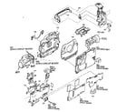 Panasonic VDR-M70PP cabinet parts 2 diagram