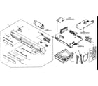 Panasonic DMR-E55P cabinet parts diagram