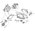 Samsung SCD6040 chassis assy diagram