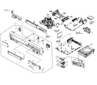 Panasonic DMR-E75VP cabinet parts diagram