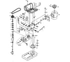 Craftsman 17221499 drill press diagram